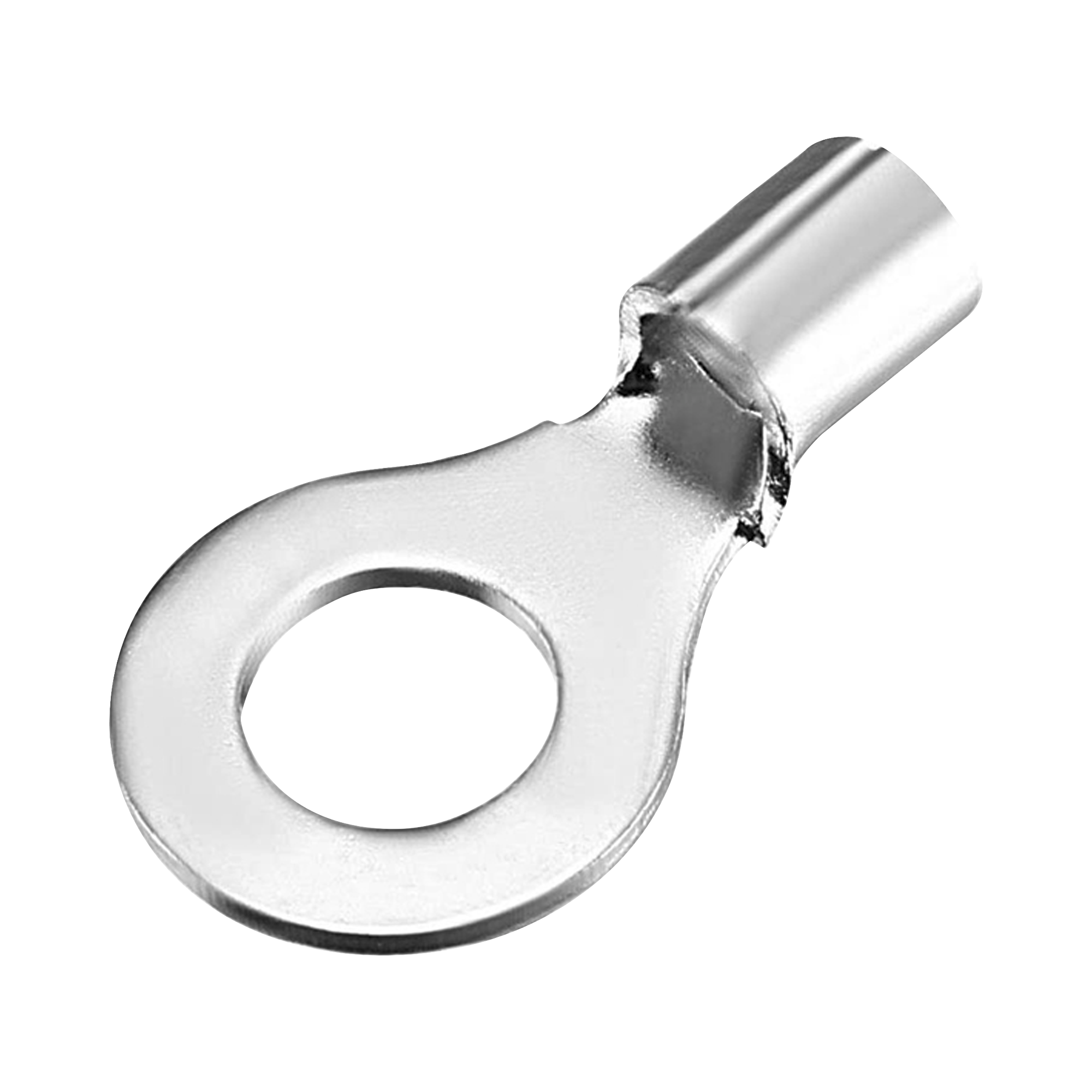 AE33457|Terminal tipo ojo / 3 / 16 " / Sin aislar / 12 - 10 AWG / Sin color / Paquete de 25 piezas.